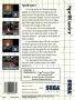 Sega  Master System  -  Spell Caster (Back)